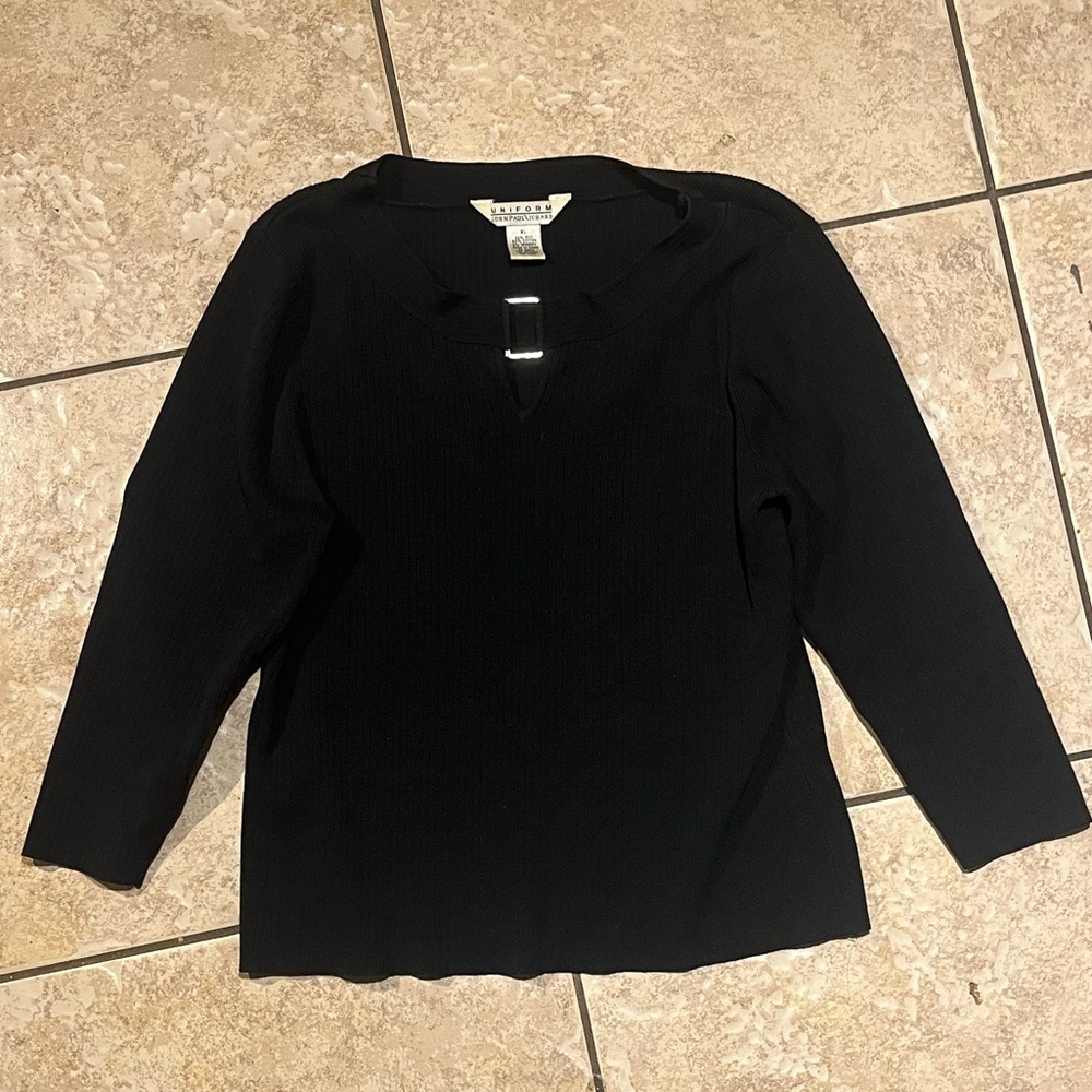 JohnPaulRichard Black Women's Top